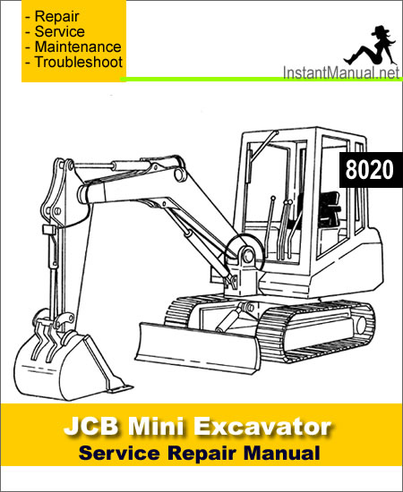 JCB 8020 Mini Excavator Service Repair Manual