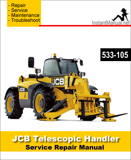 JCB 533-105 Telescopic Handler Service Repair Manual SN 786756
