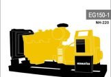 Komatsu Generator EG150-1 Engine NH-220 Service Repair Manual SN 1001-2000