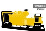 Komatsu Generator EG150S-3 Engine SA6D110-1 Service Repair Manual SN 3001-Up