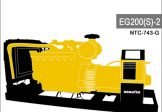 Komatsu Generator EG200S-2 Engine NTC-743-G Service Repair Manual SN 2001-3000