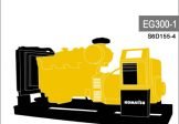 Komatsu Generator EG300-1 Engine S6D155-4 Service Repair Manual SN 1001-2000